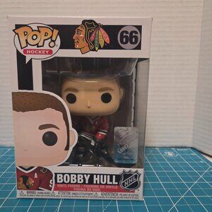 Funko POP NHL Hockey Chicago Black Hawks Bobby Hull 66 Vinyl Figure